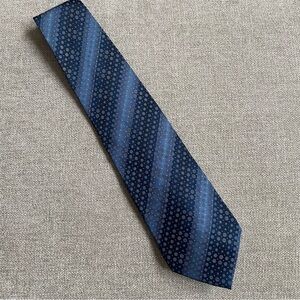 David Taylor Vintage Circle Dot Designed Silk Men’s Tie Professional Office Work